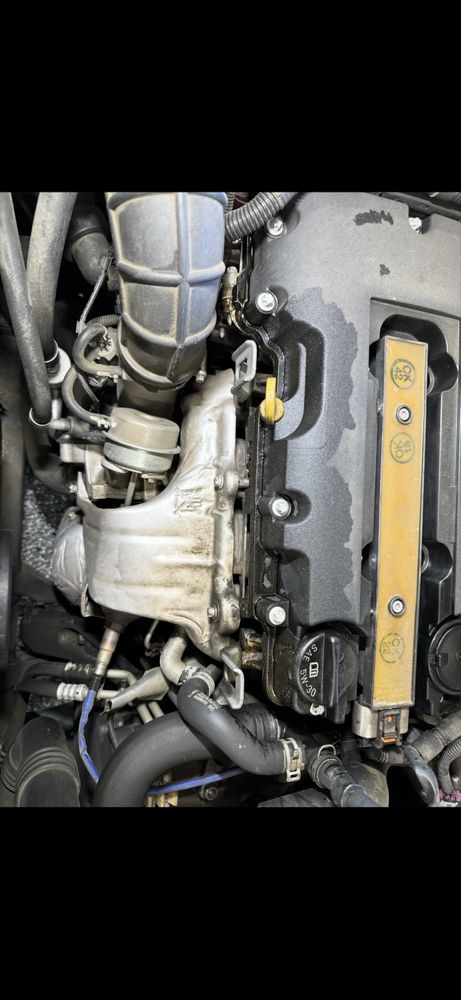 Valve cover gasket leak fixed -- no more oil leaks.
