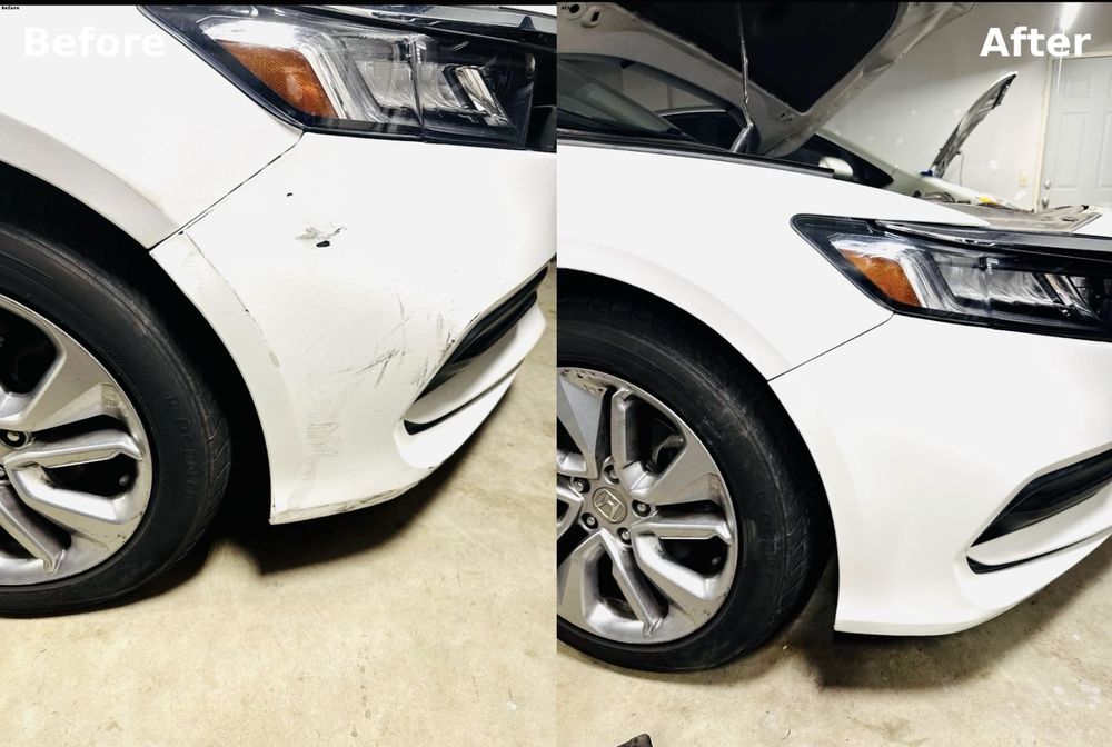 Professional paint polishing and stone-chip restoration -- bringing your car's shine back to life!
