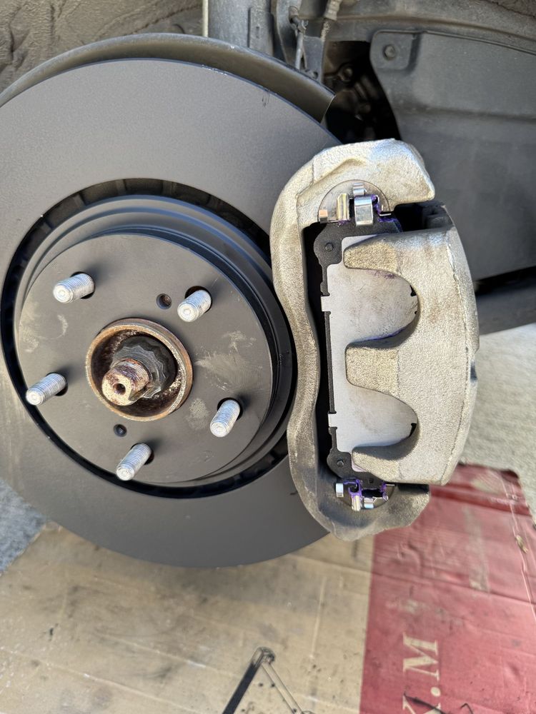 New rotors and brake pads